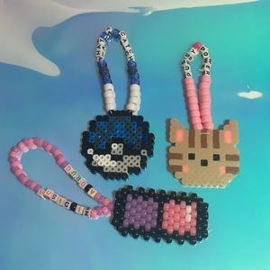 3-Piece Rave Kandi Bracelets - Small/Medium set